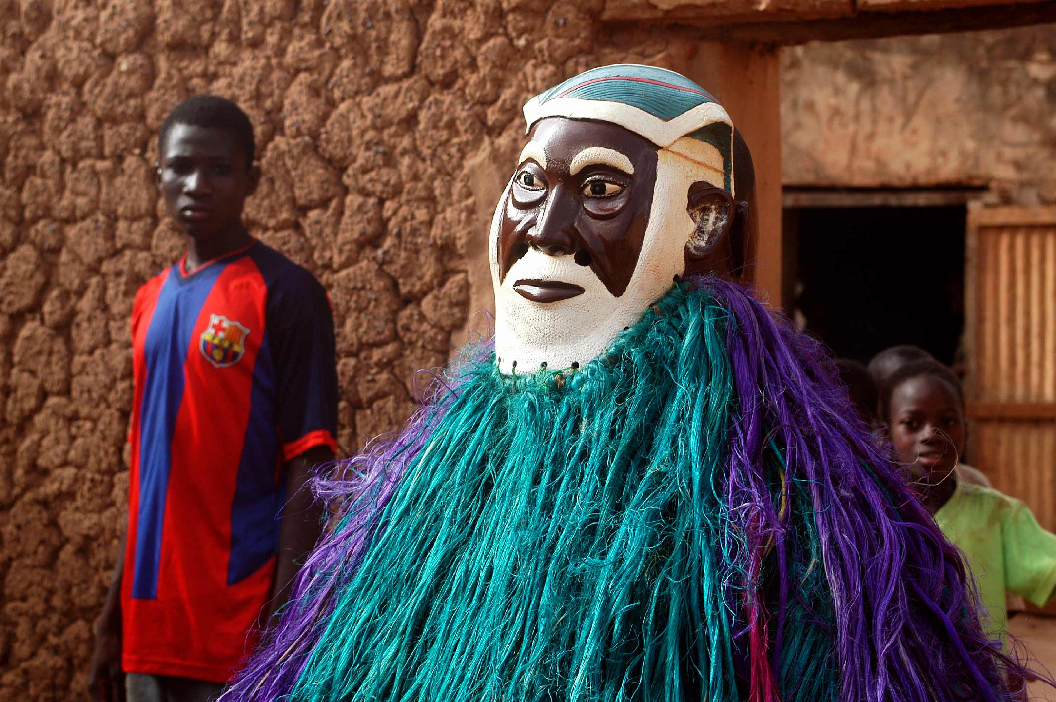 burkina faso masque bobo photo christian vicens